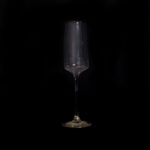 Stemless flute glass