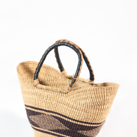 Straw bag French basket