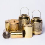 Tamba petal Indian pot set