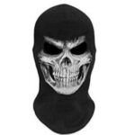 Thick skeleton skull ghost face mask