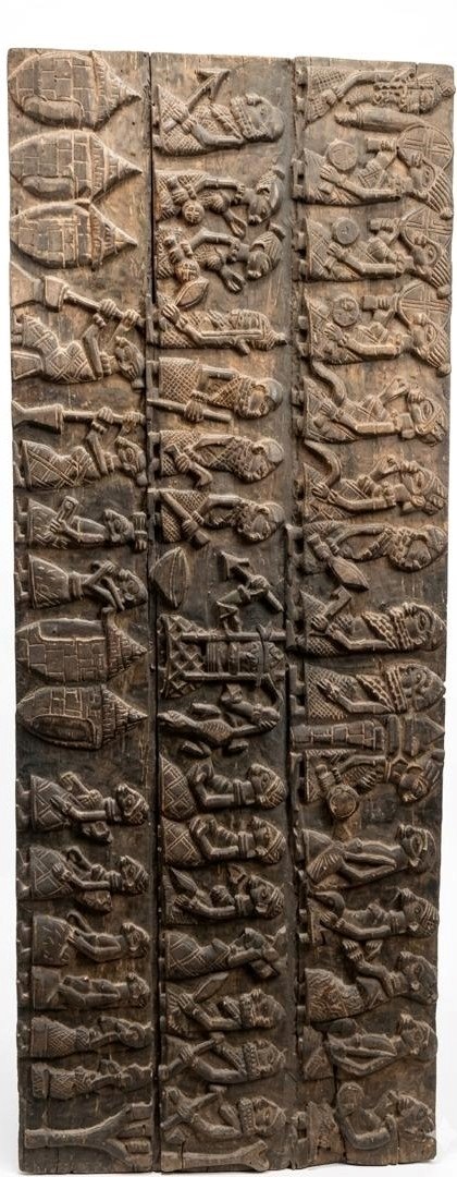 Tribal art door