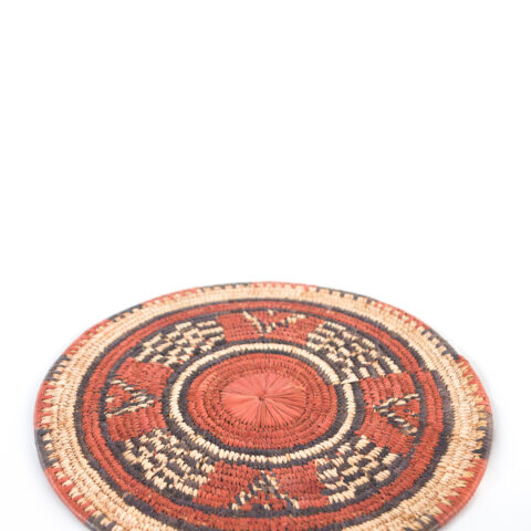 Tribal straw fan