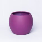 Vema purple flower pot