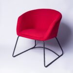 Vintage Marco red armchair