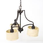Vintage bronze chandelier