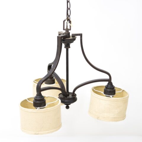 Vintage bronze chandelier