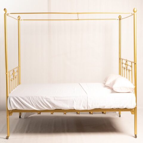Vintage canopy bed
