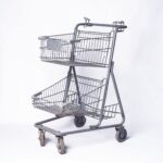 Vintage shopping cart