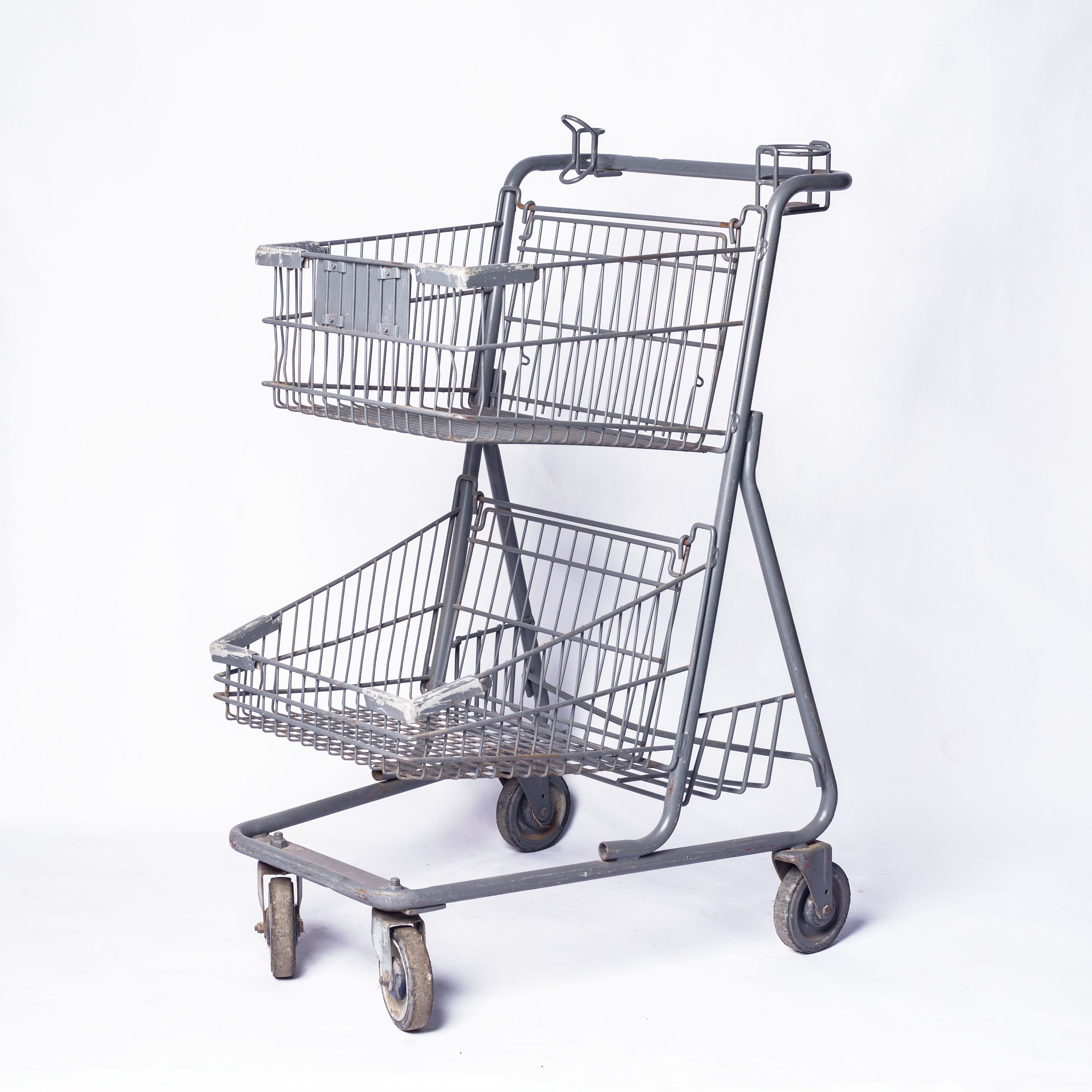 Vintage shopping cart