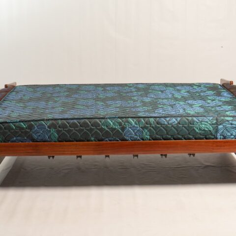 Vintage wooden bed