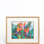 Wall hanging of flowers