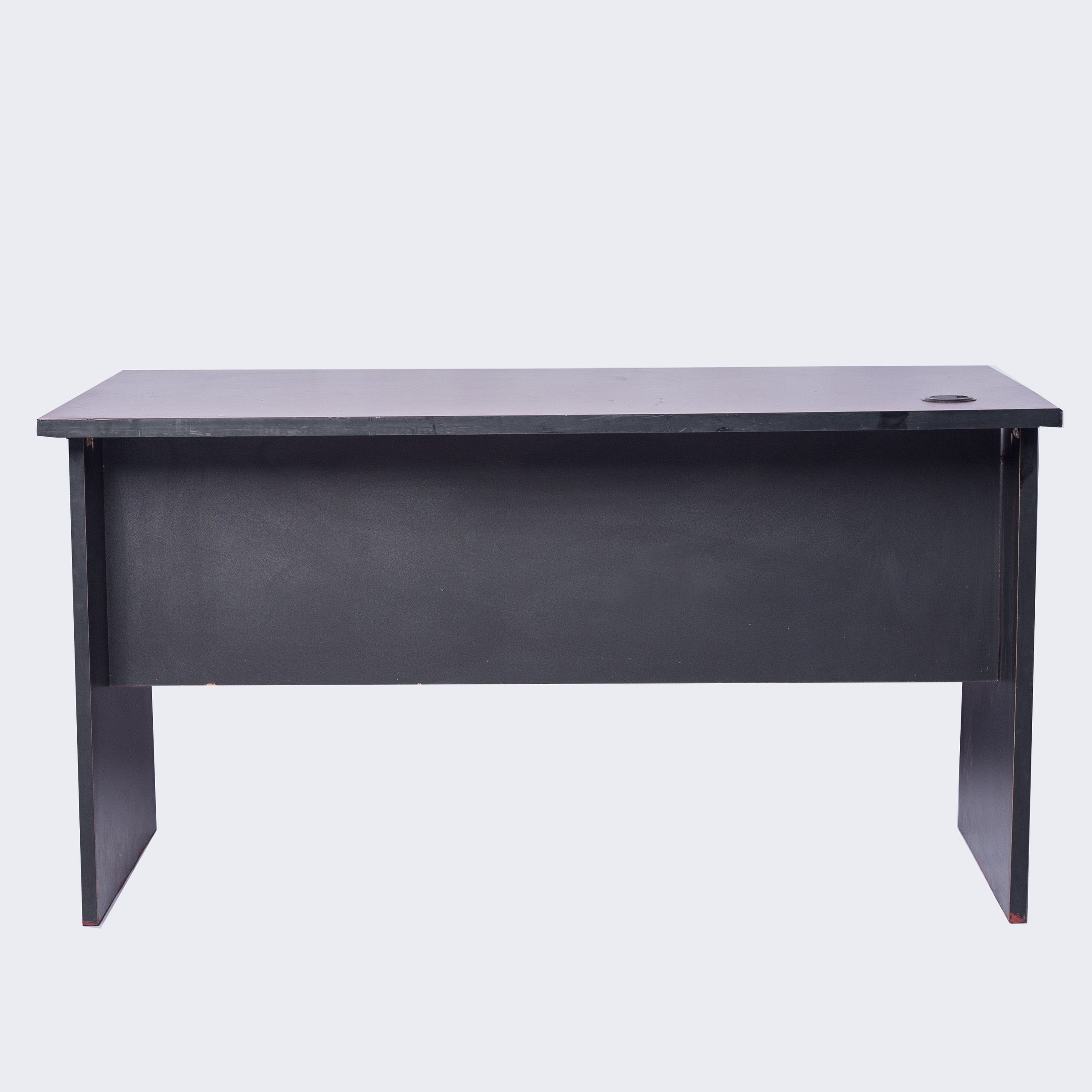 Walnut panel ended office desk