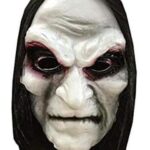 White wizard horror hair mask