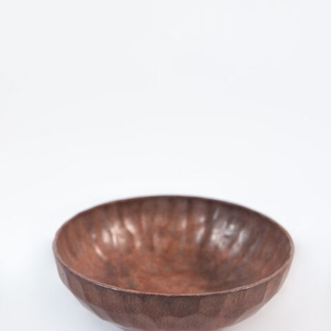 Wooden fruit bowl