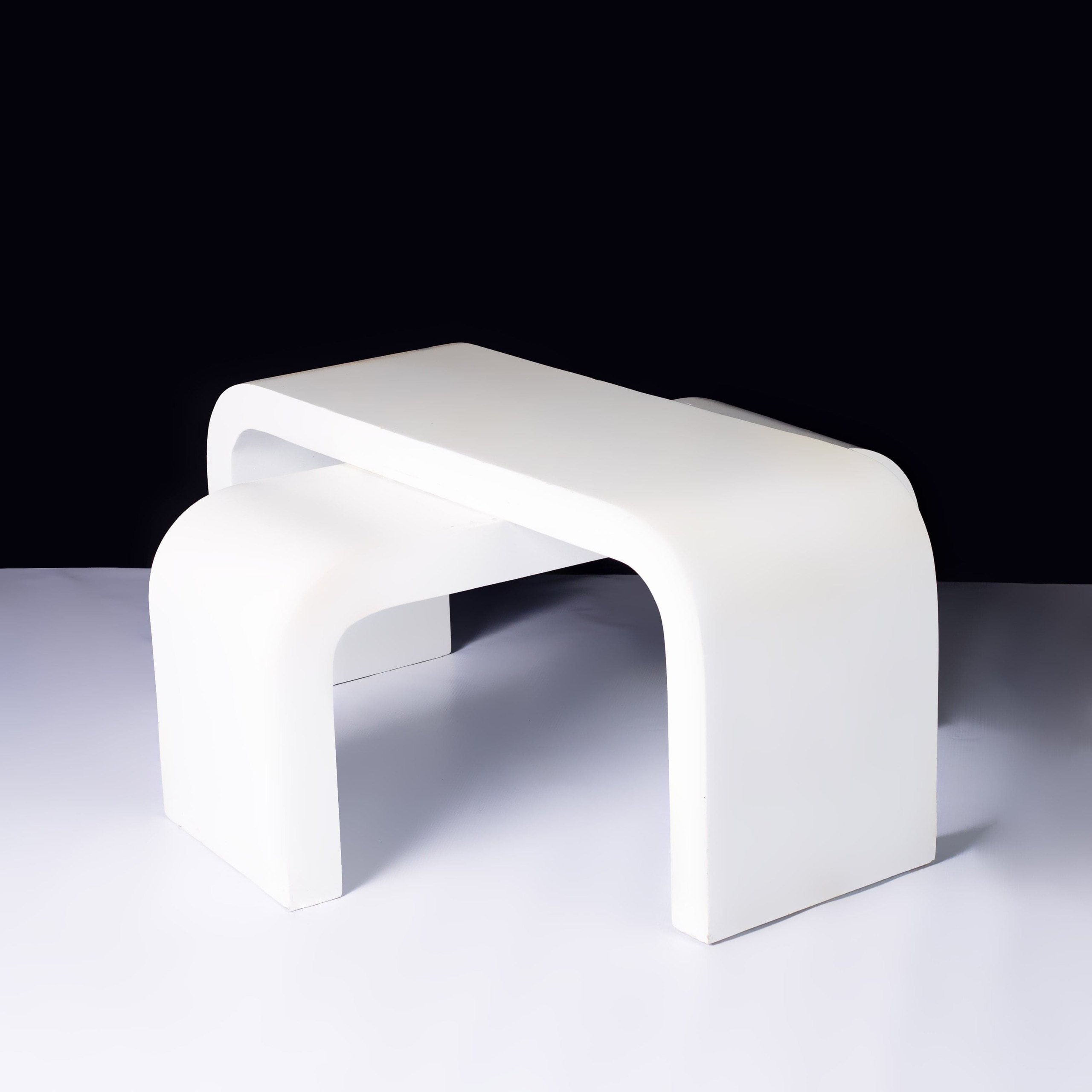 Zespoke curved center tables