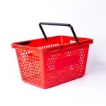 plastic shopping basket