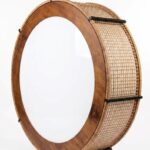rattan chandelier
