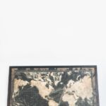 world map wall hanging